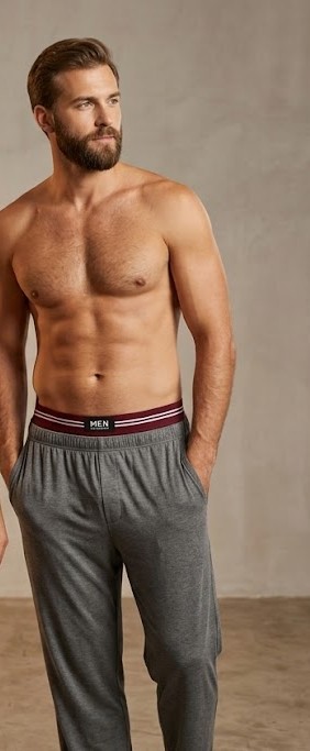 Men's Anti-Chafing Stretch Boxer Briefs - Rich Maroon