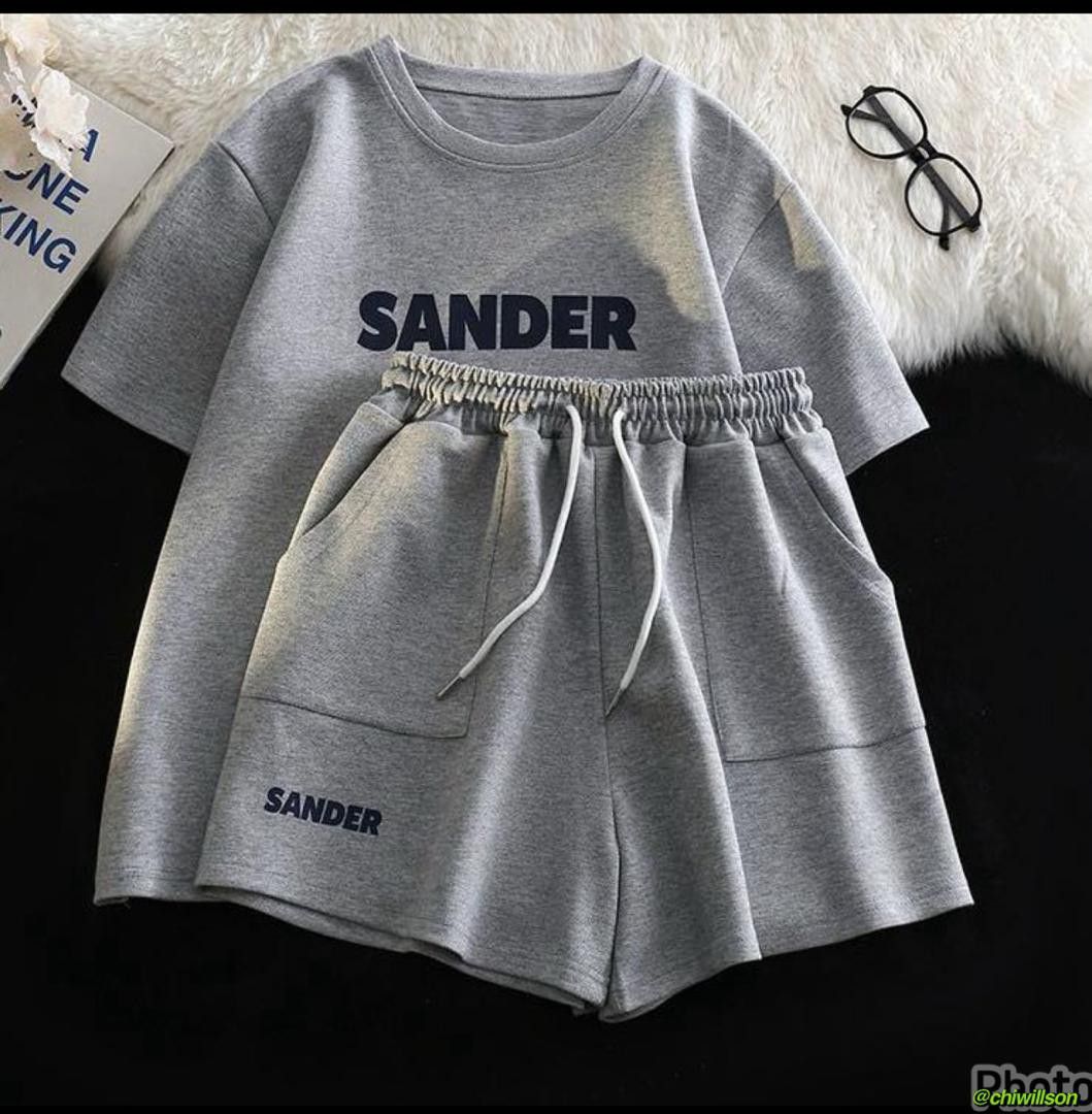 Women Grey Cat Print T-Shirt & Shorts Night Suit