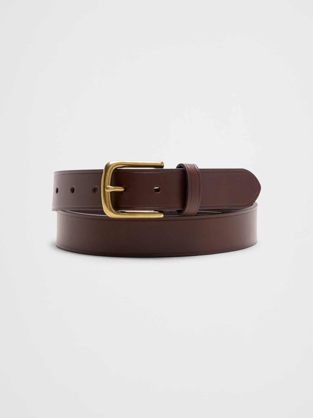 Brown Classic Buckle Belt