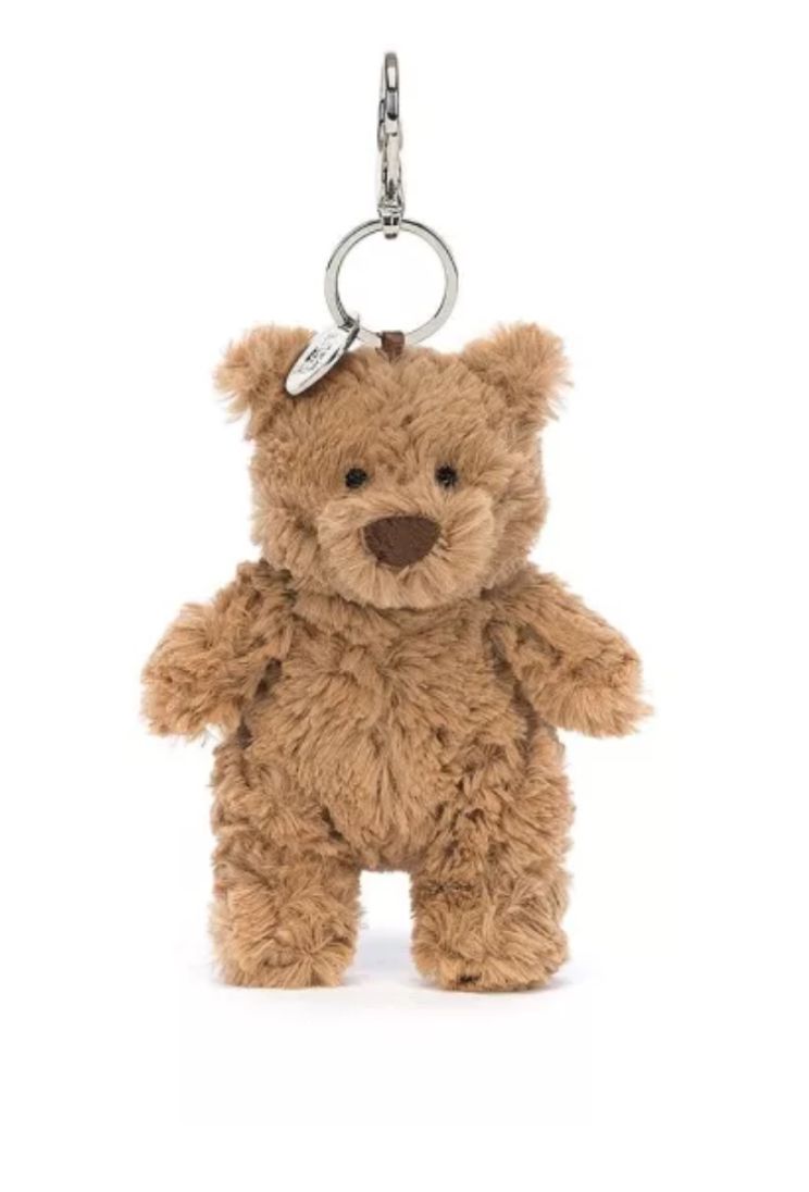 Brown Teddy Bear Plush Charm
