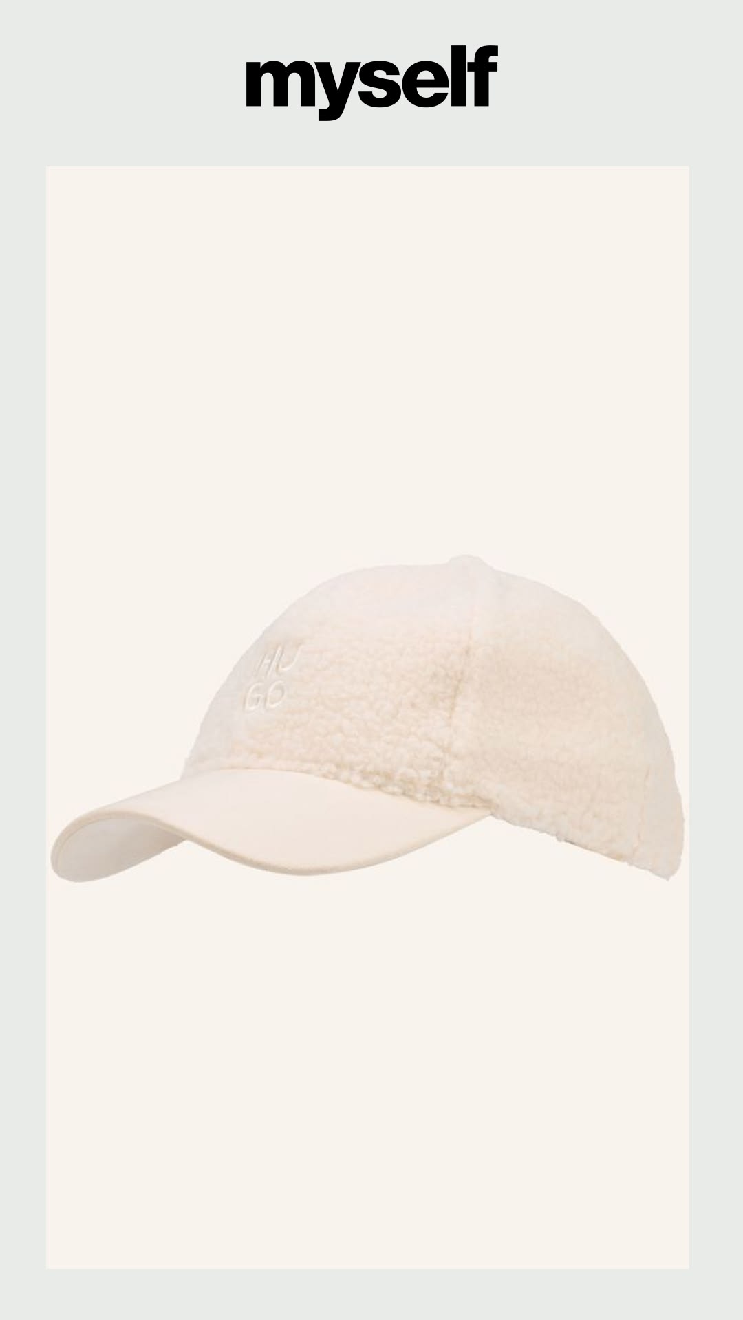 Plush Embroidered Winter Cap