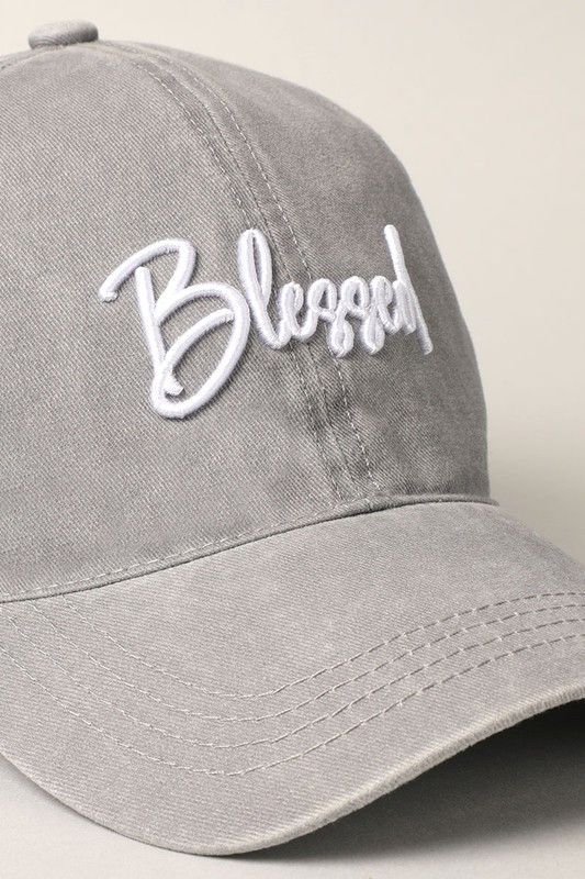 Blessed Embroidered Baseball Cap