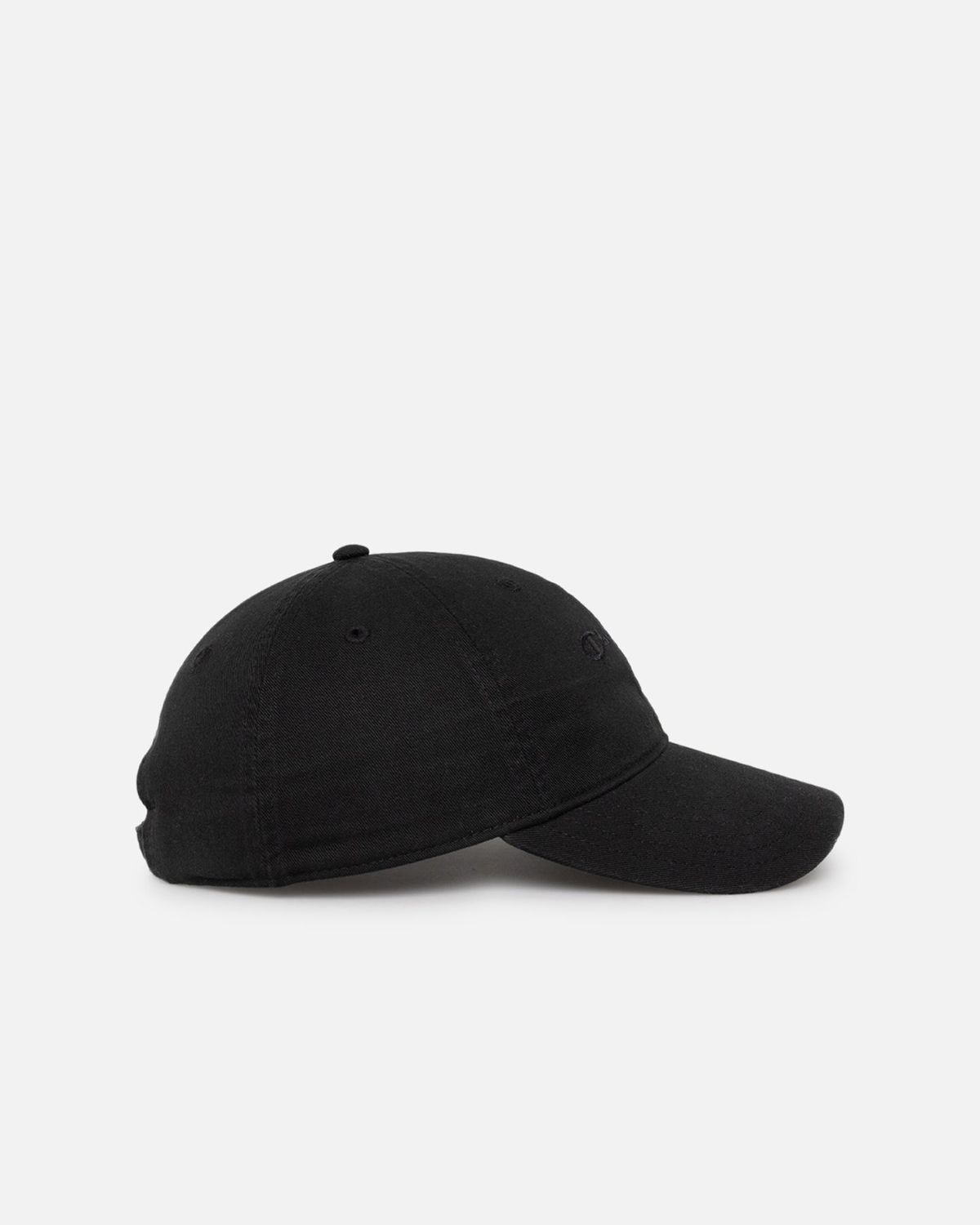 Black Floral Embellished Cap