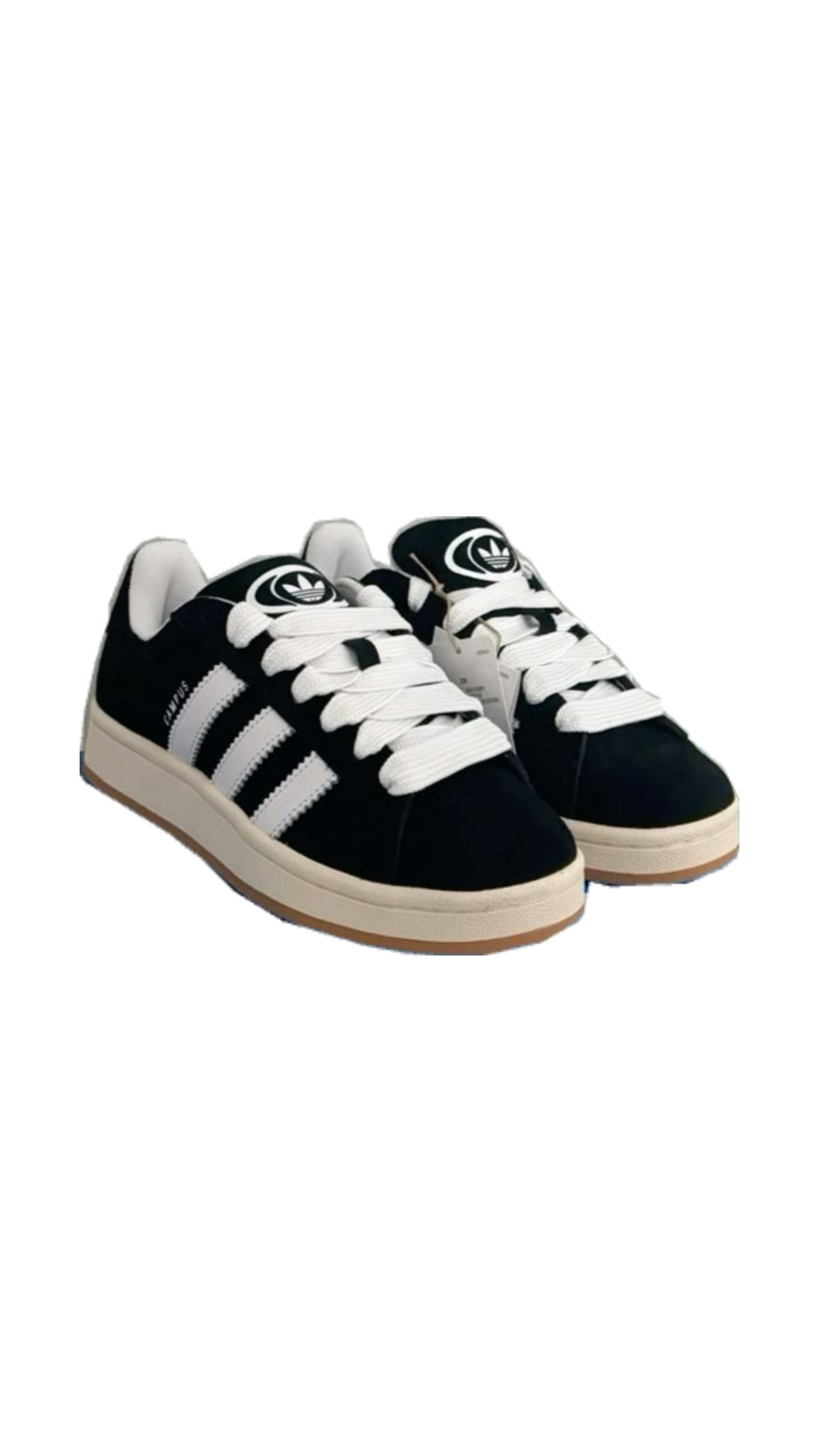 Black White Retro Casual Sneakers