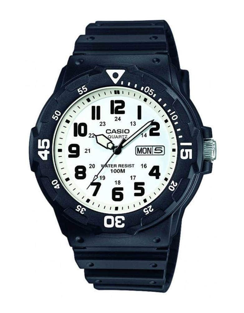 Sport Rugged Dive Style Black Resin Watch