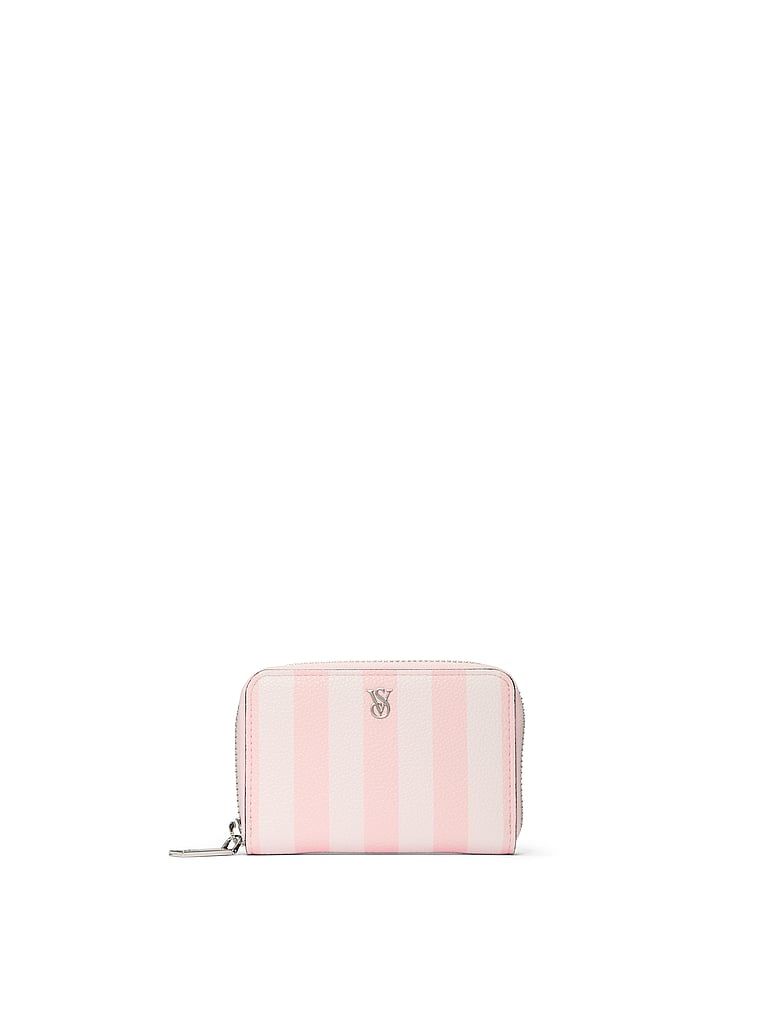 Blush Pink Embossed Envelope Flap Mini Wallet