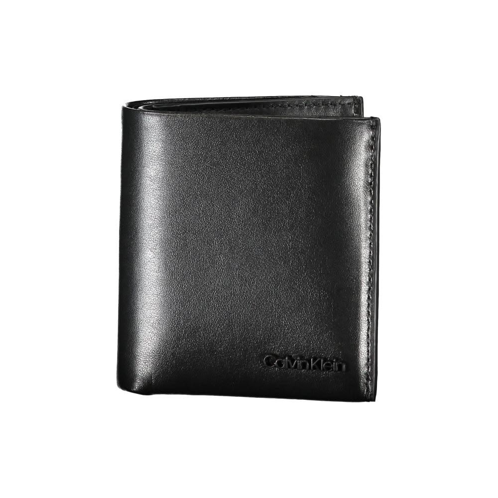 Vintage Espresso Brown Gold Buckle Flap Wallet