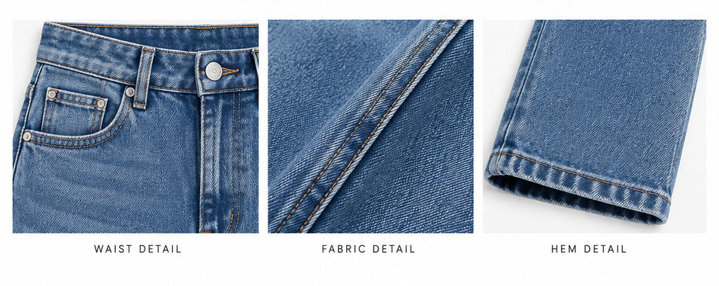 Women Ice Blue Flared Jeans