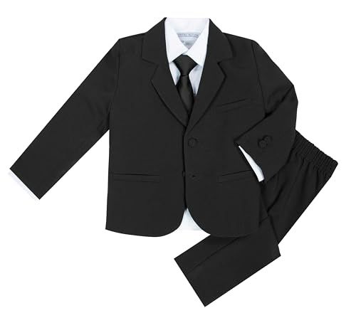 Black Formal Suit Set for Kids