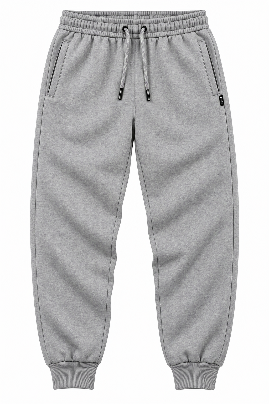 Men's Everyday Fleece Jogger Trackpants - Light Grey Melange
