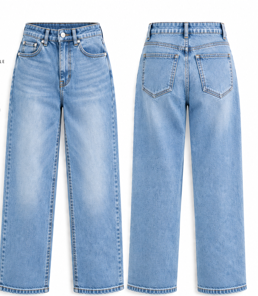Women Mid Blue High Rise Flare Jeans
