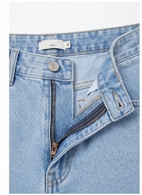 Men's Relaxed Fit Utility Cargo Jeans - Ice Blue Wash