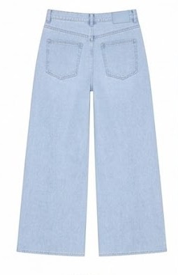 Men's Relaxed Fit Utility Cargo Jeans - Mid Blue Stonewash
