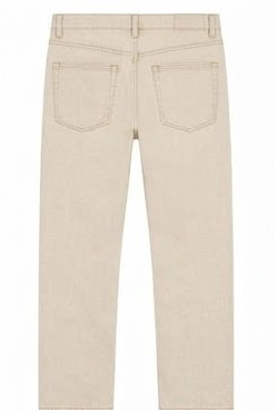 Men's Classic Straight Fit 5-Pocket Jeans - Sand Beige