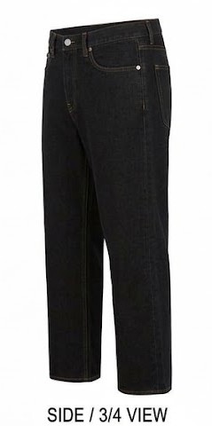 Men's Classic Straight Fit 5-Pocket Jeans - Mineral Black