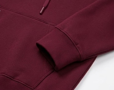 Men's Heavyweight Fleece Pullover Hoodie - Maroon