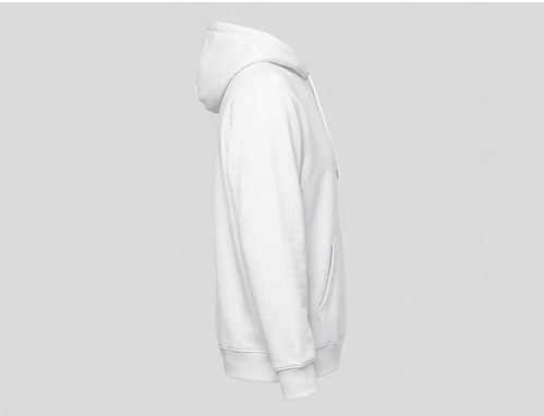 Men's Heavyweight Fleece Pullover Hoodie - Pure White