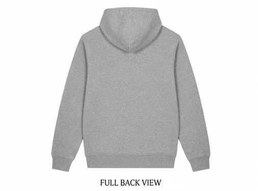 Men's Full-Zip Thermal Fleece Hooded Sweatshirt - Heather Grey