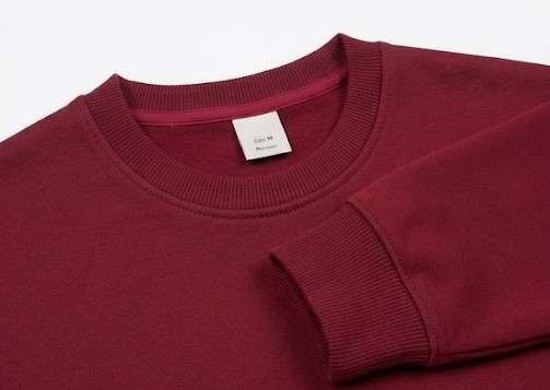 Men's Classic Heavyweight Crewneck Sweatshirt - Deep Maroon