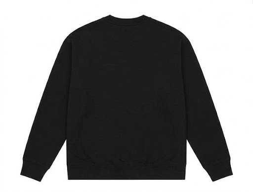 Men's Classic Heavyweight Crewneck Sweatshirt - Solid Jet Black