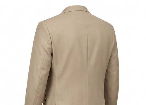 Men's Classic Linen-Blend Summer Blazer - Sand Beige