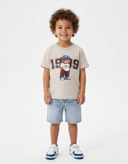 Kids Bear 1999 Graphic T-Shirt