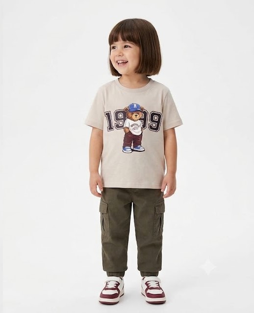 Kids Bear 1999 Graphic T-Shirt