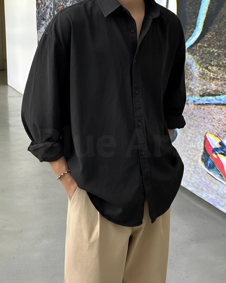 Men's Textured Chocolate Brown Casual Cotton Shirt
